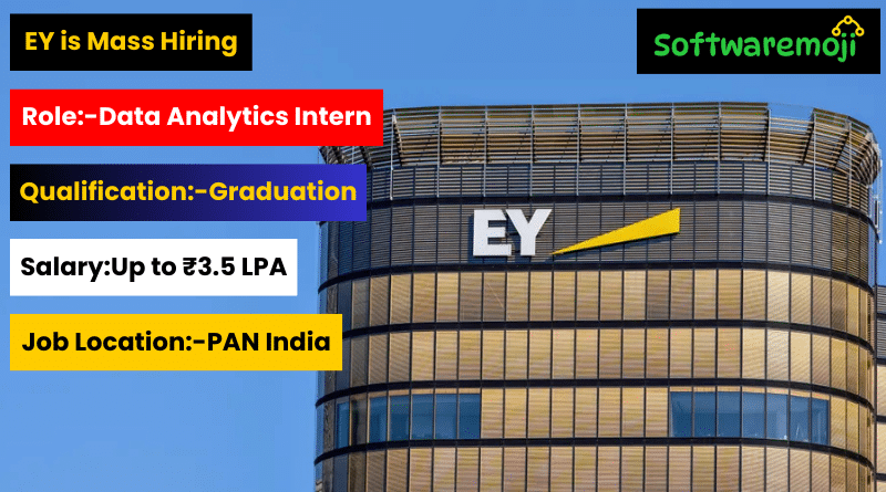 Ey (1) EY Hiring Freshers for Data Analytics Internship