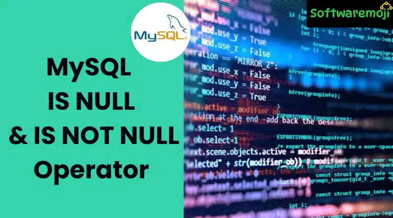 MySQL IS NULL 