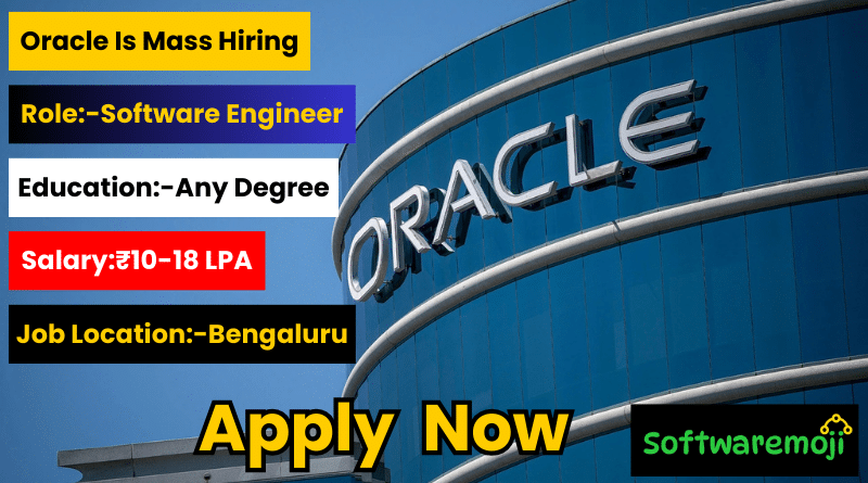 Oracle Oracle Developer Jobs in Bengaluru – High-Paying Roles Best Opportunity-2025