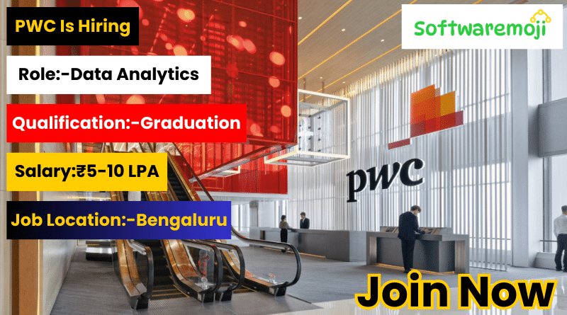 Pwc PwC Bengaluru: Data Analytics Job Vacancies 2025