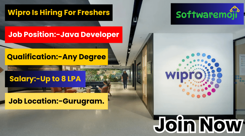 Wipro Hiring Java Developer Roles | Apply Today for Top IT Jobs -2025-softwaremoji.com