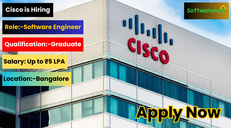 Cisco (1) 2025 Cisco Recruitment Alert – Software Engineer Role Open Best Opportunity