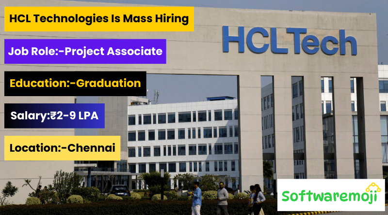HCL Technologies Is HCL Freshers Walk-In Drive 2025 | Process Associate Jobs