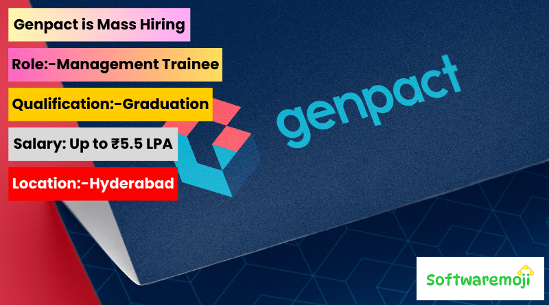 Genpact Genpact Freshers Recruitment 2025 – Off Campus Jobs for Management Trainee Role Great Opportunity