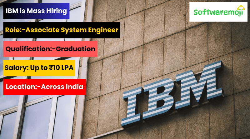 Ibm IBM Careers 2025 | Off-Campus Drive for Freshers – Associate System Engineer Role Best Opportunity