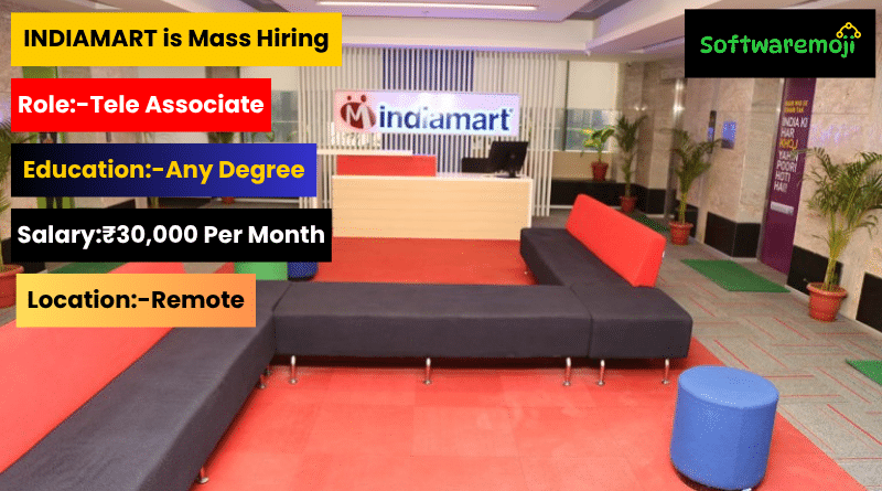 Indiamart (1) Work From Home Job for Freshers | IndiaMART Tele Associate Recruitment Great Opportunity-2025