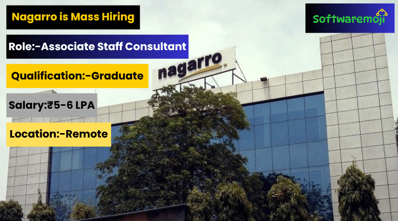 Nagarro (1) Nagarro Jobs 2025 | Associate Staff Consultant – Remote Work Opportunity Great
