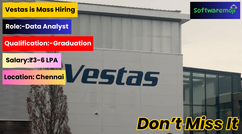 Vestas Vestas Careers: Urgent Hiring for Data Analyst Role – Apply Before Deadline-2025