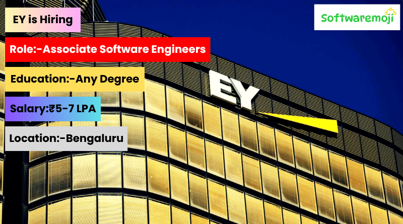 Ey (6) Apply for EY Off Campus 2025 – Associate Software Engineer Recruitment Best Opportunity